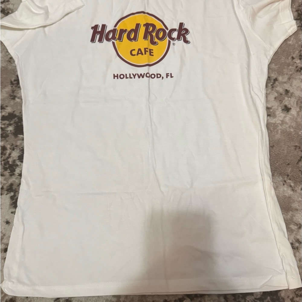 Hard Rock Cafe Cream Tee